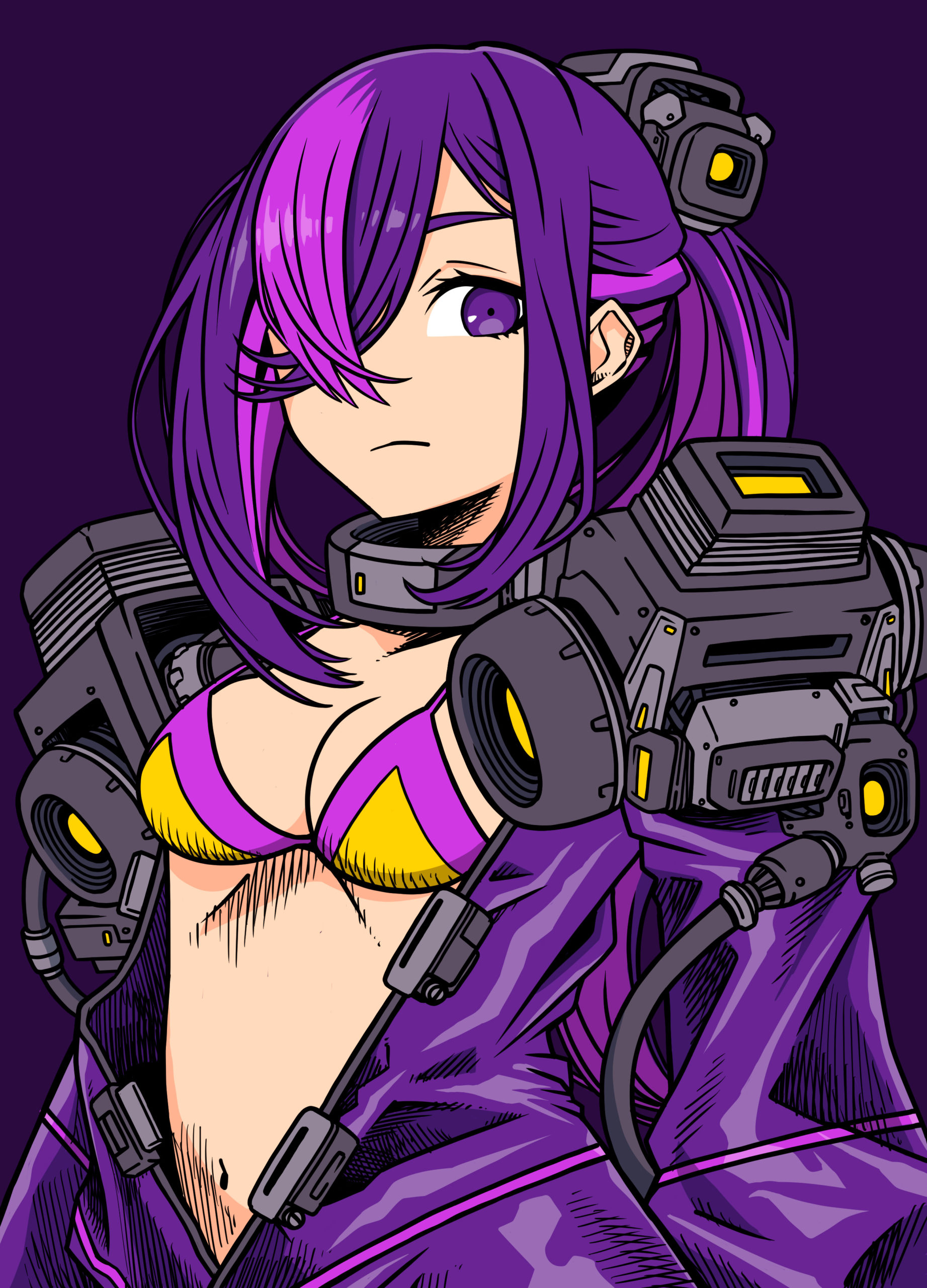 PURPLE GEAR GIRL