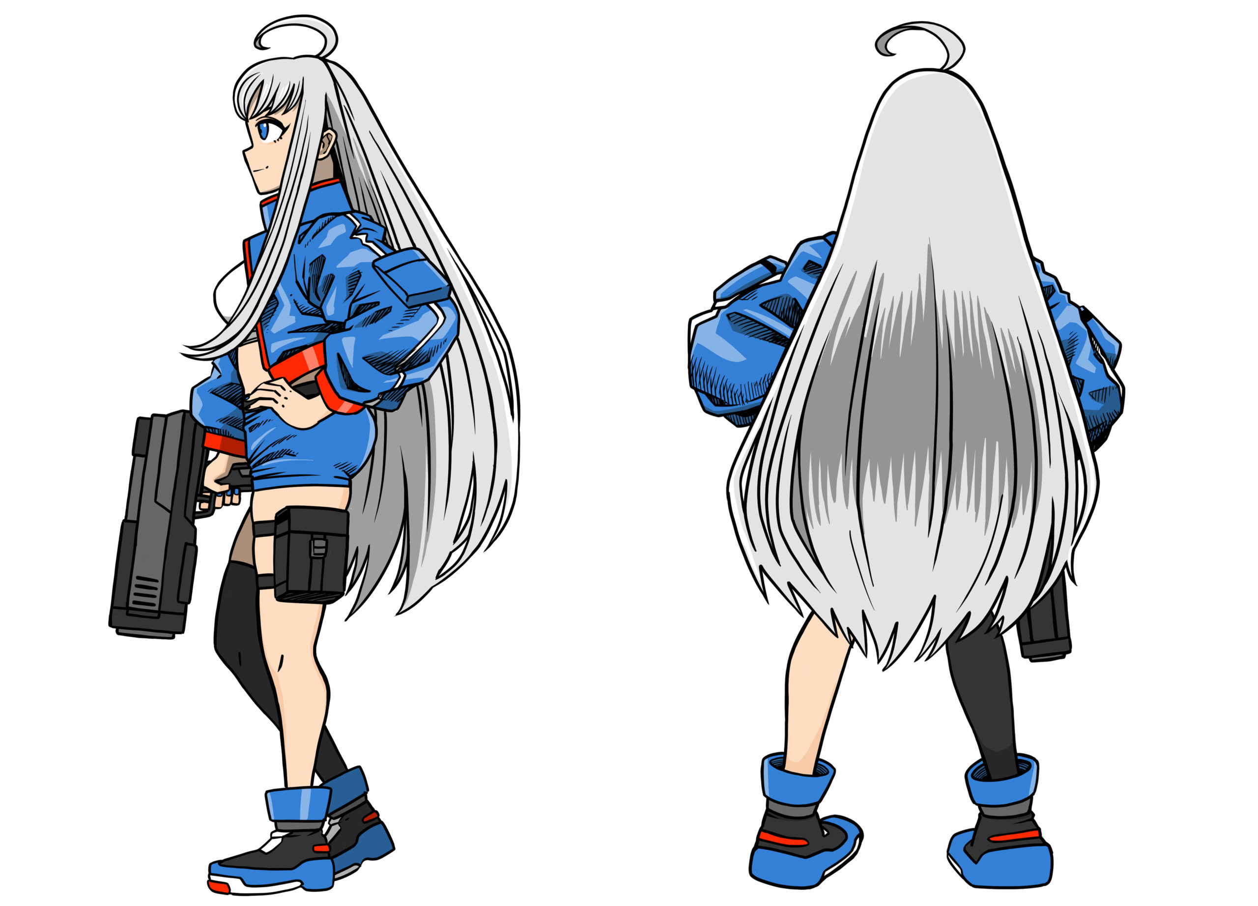 SNIPER GIRL背面・側面